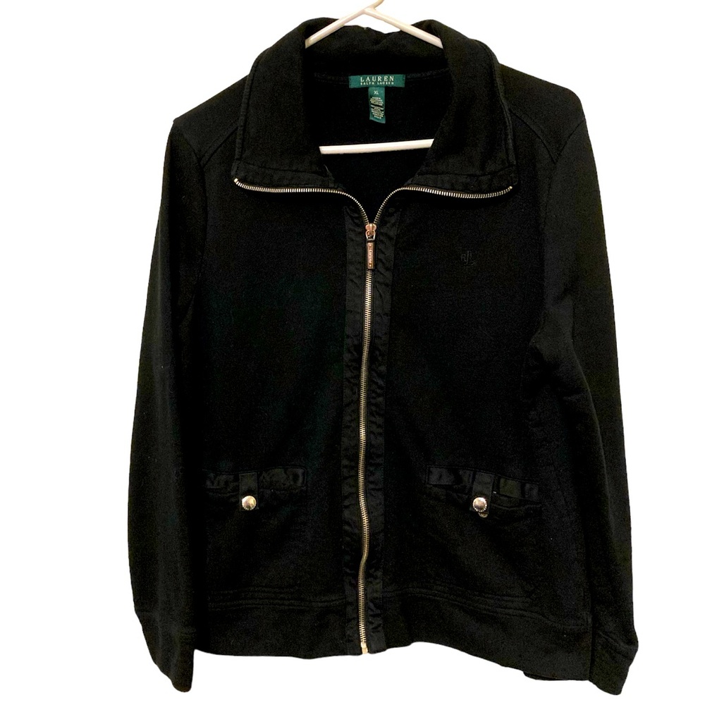 Lauren Ralph Lauren Women’s Full Zip Cotton Jacket Size XL